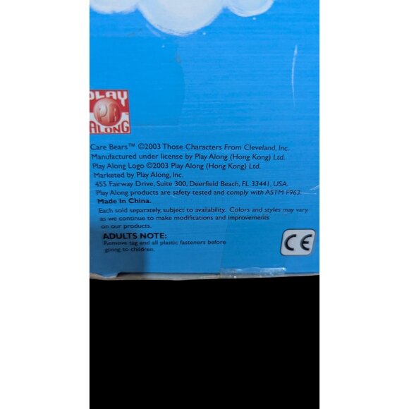 Original Funshine Bear 20th Anniversary Collector's Edition Plush 2003 NOS - Picture 6 of 6